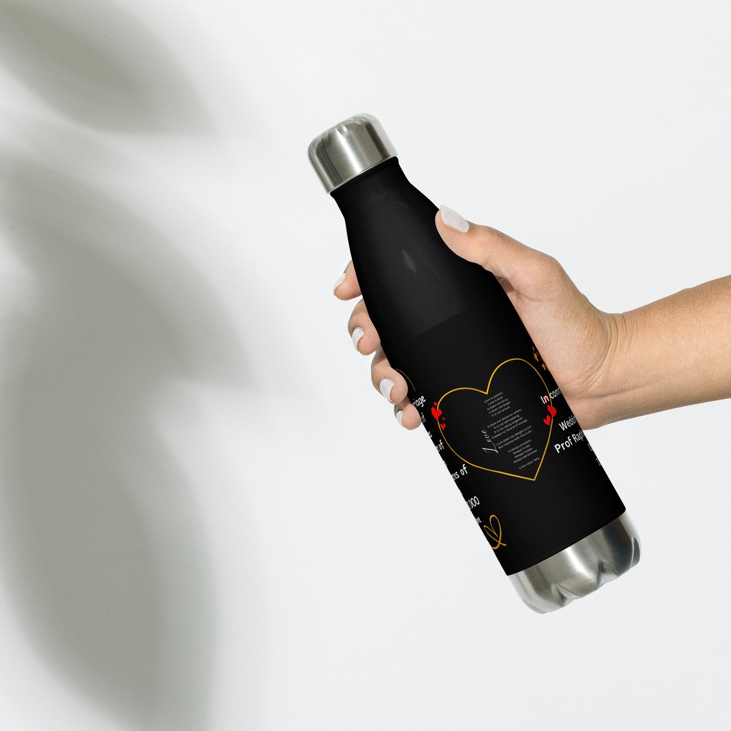 Professor Stainless steel water bottle