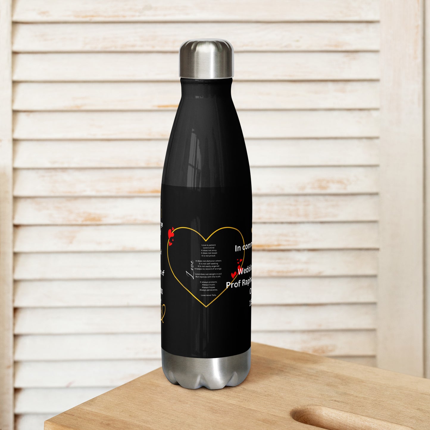 Professor 1 Stainless steel water bottle