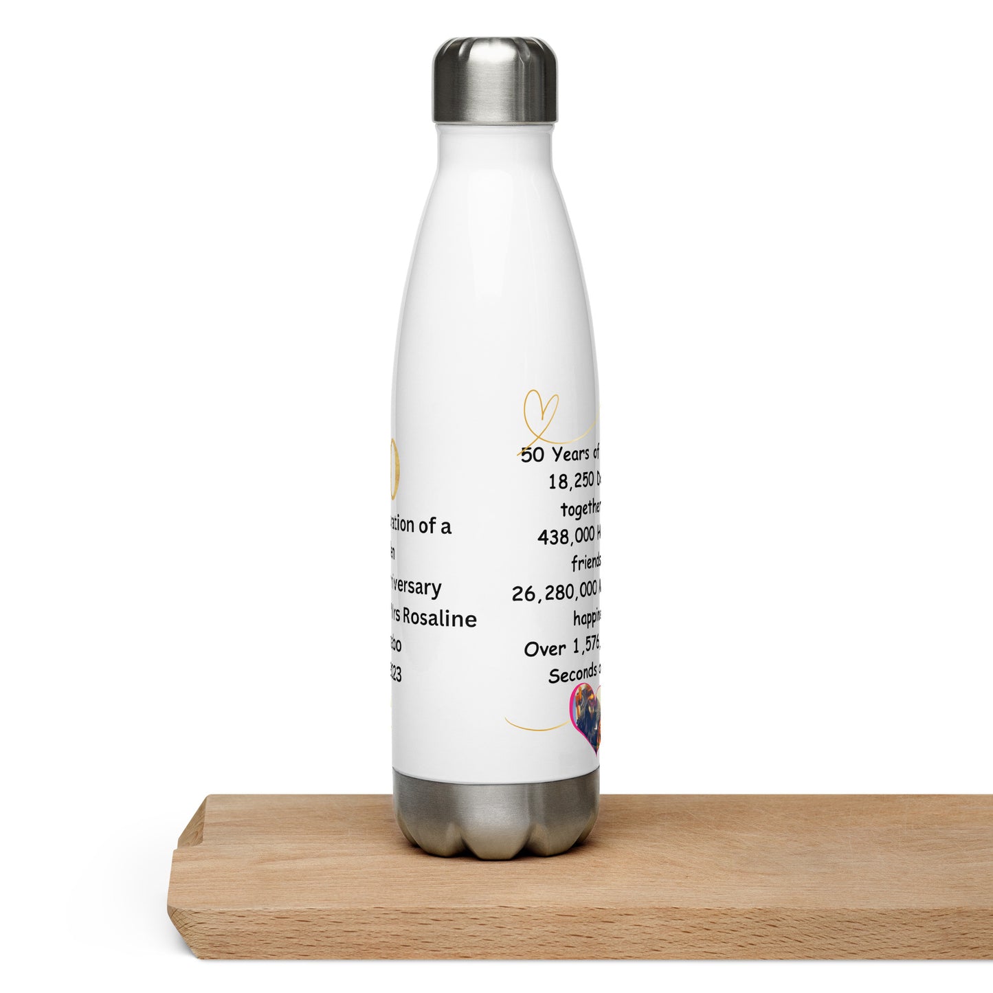 Prof 2 Stainless steel water bottle