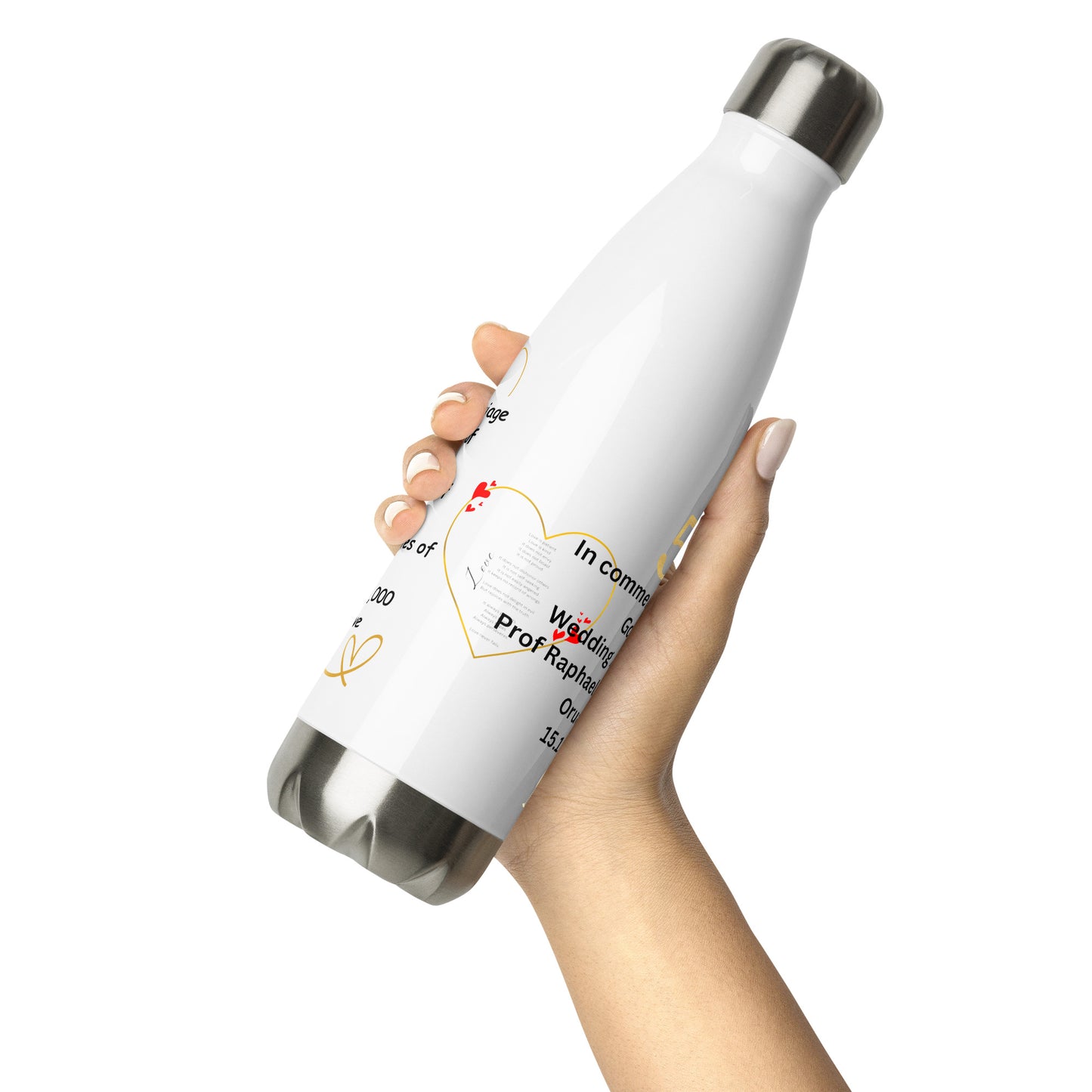 Prof 2 Stainless steel water bottle