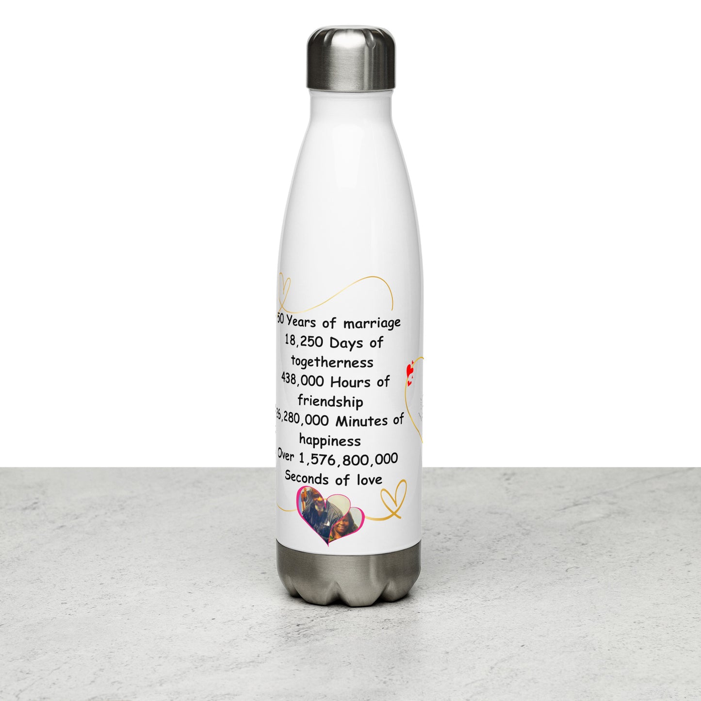 Prof 2 Stainless steel water bottle