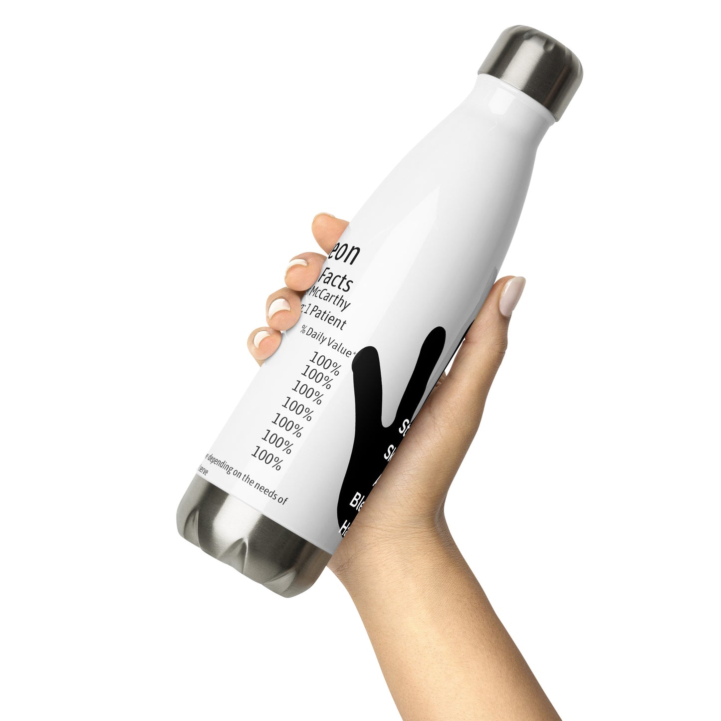 Surgeon Stainless Steel Water Bottle