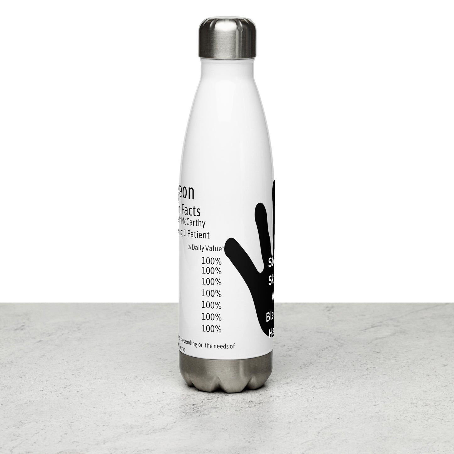 Surgeon Stainless Steel Water Bottle