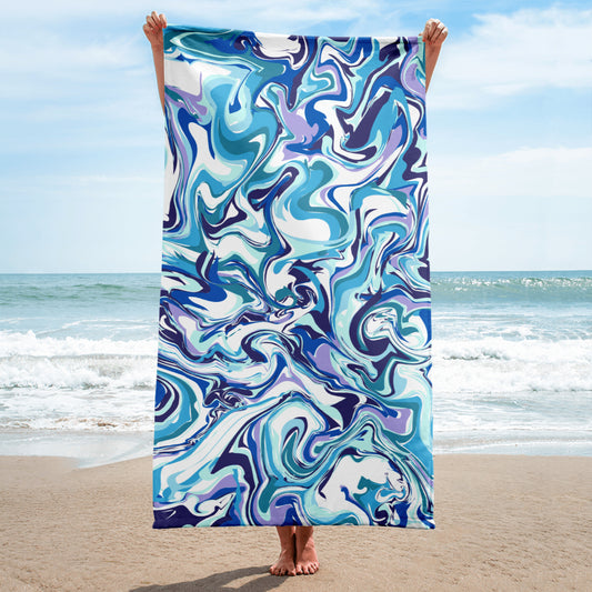 Blue Marble Towel