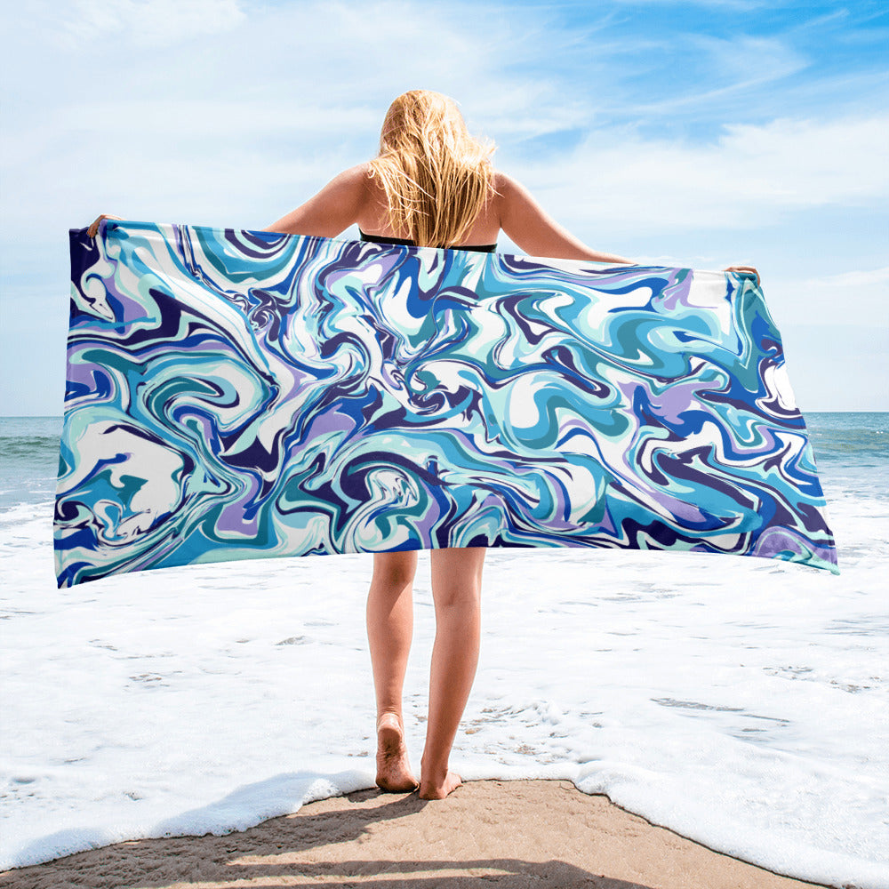 Blue Marble Towel