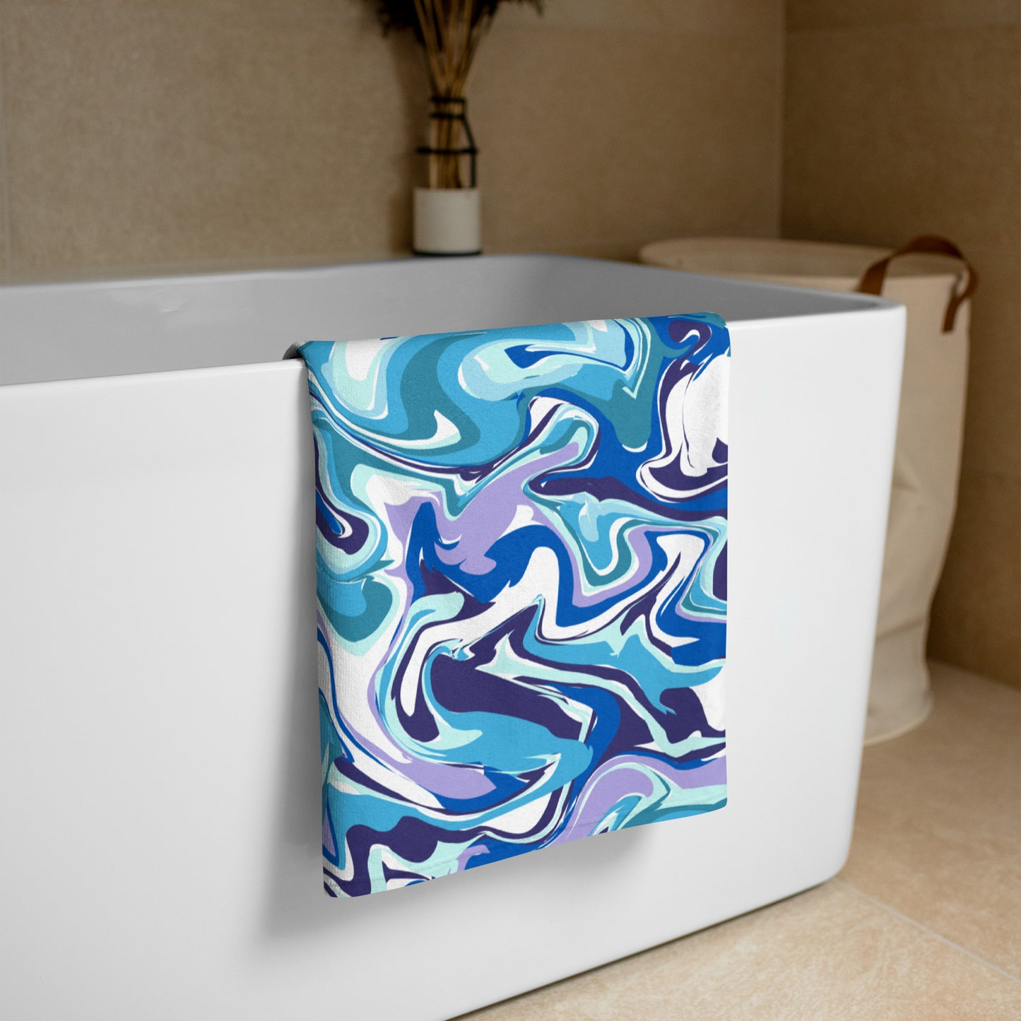 Blue Marble Towel