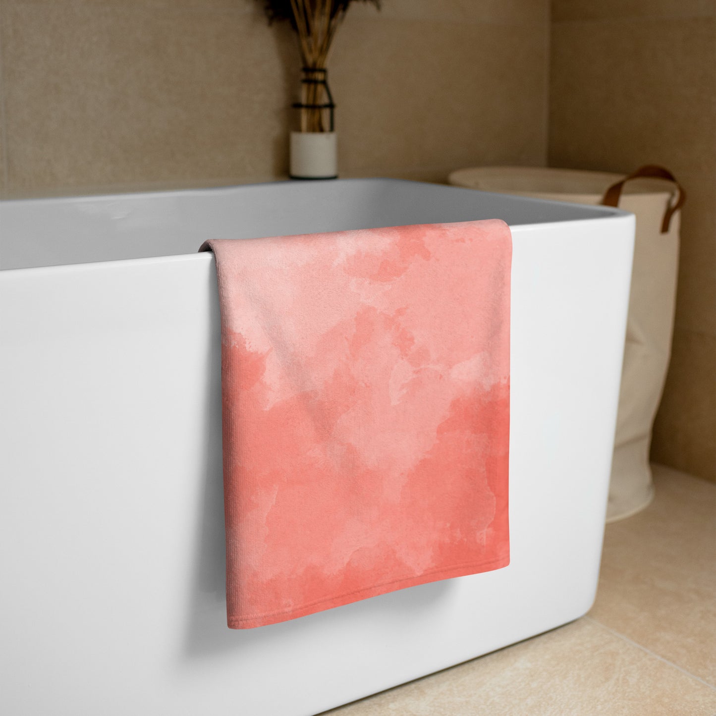 Light Coral Towel