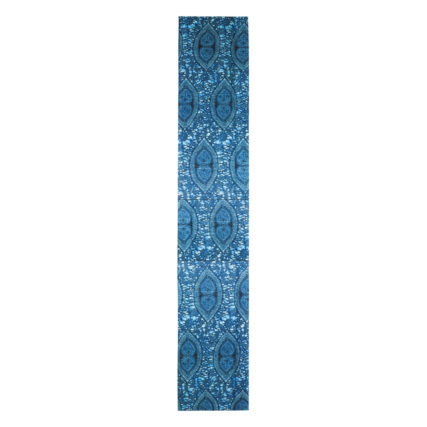 Blue Peas Table Runner