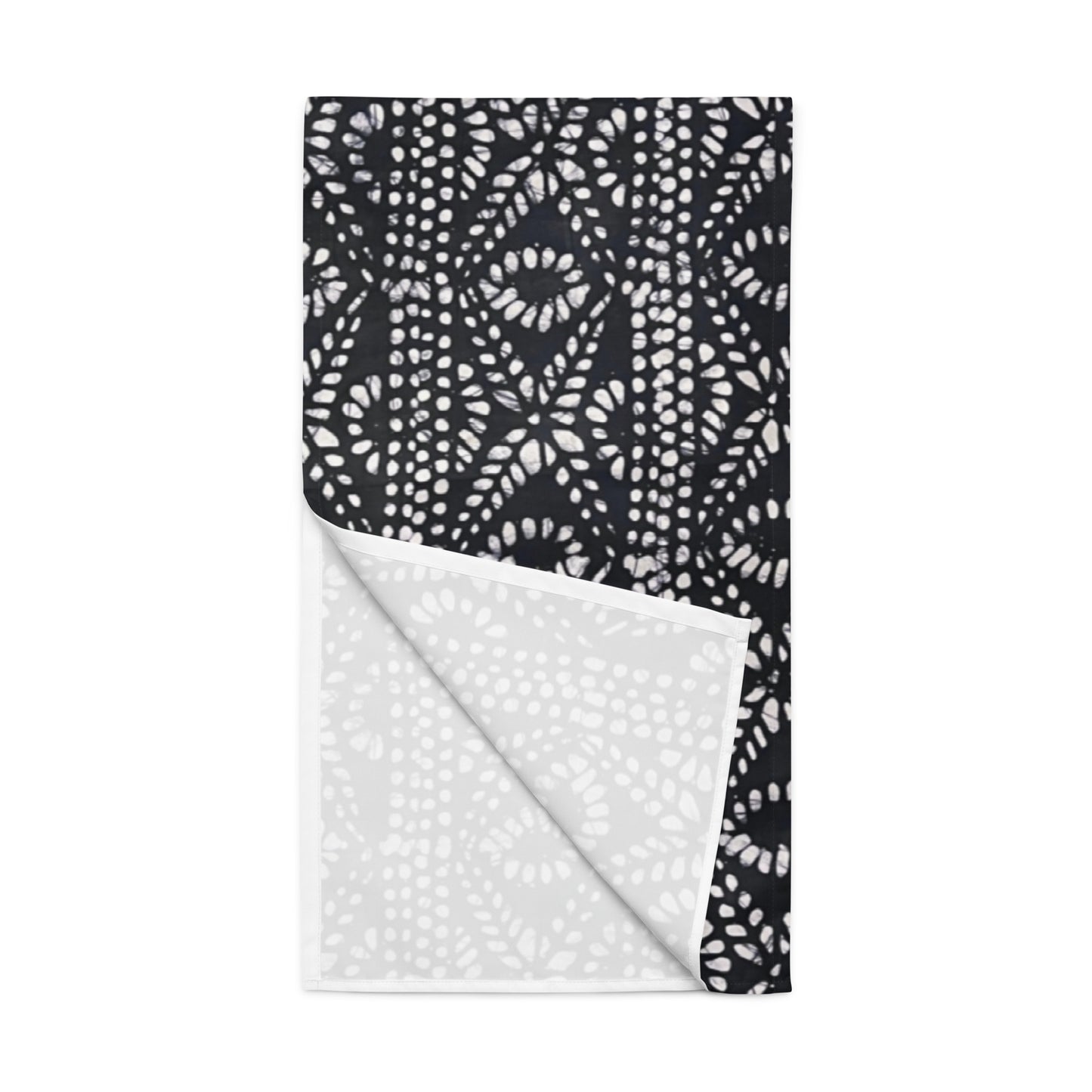 Black & White Aztec Table Runner