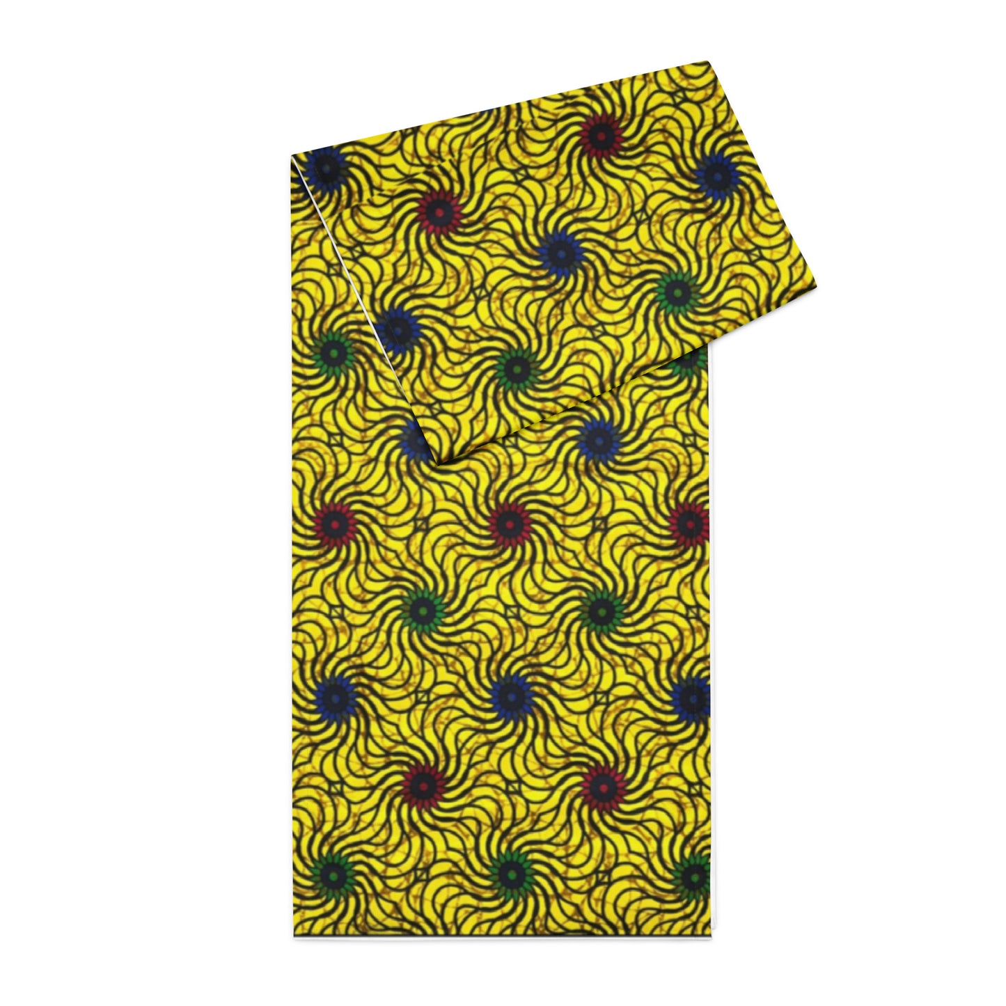 Multicolour Yellow Table Runner