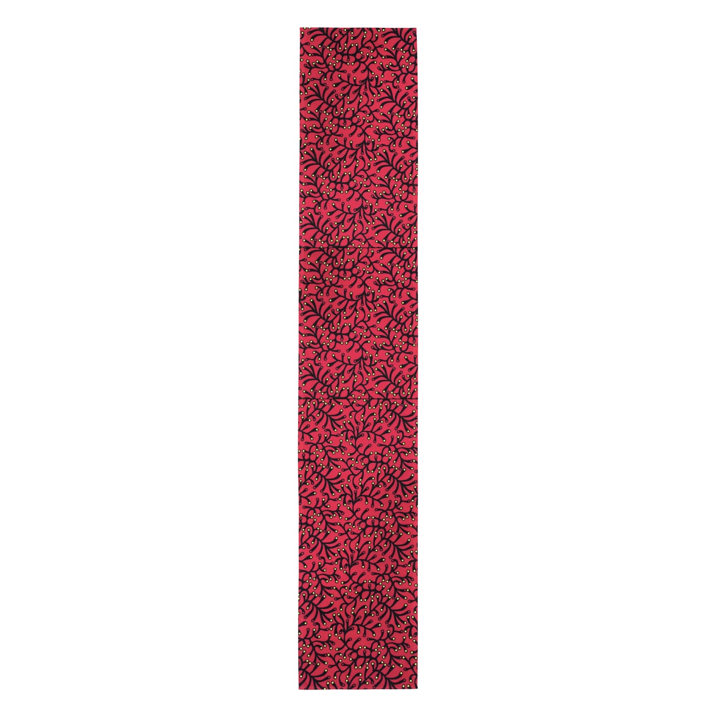 Red Polka Dot Table Runner