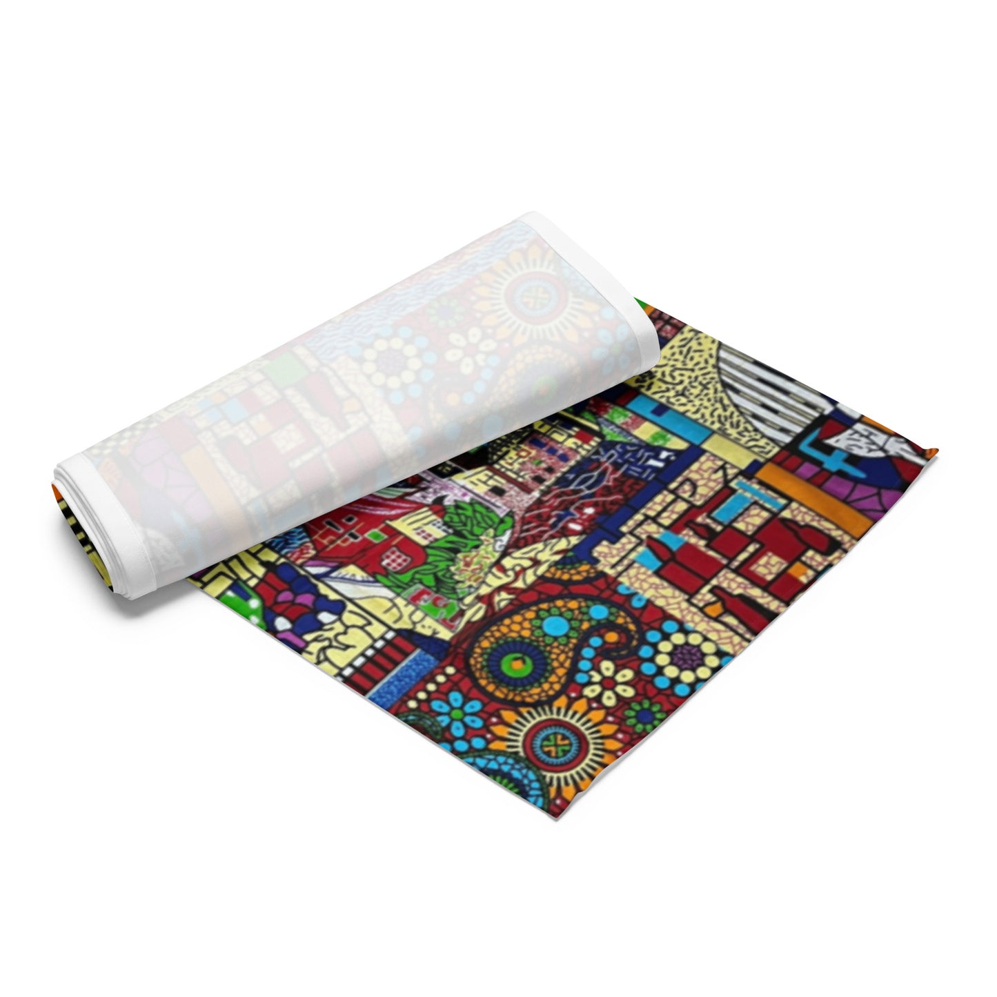 Colourful Artsy Table Runner