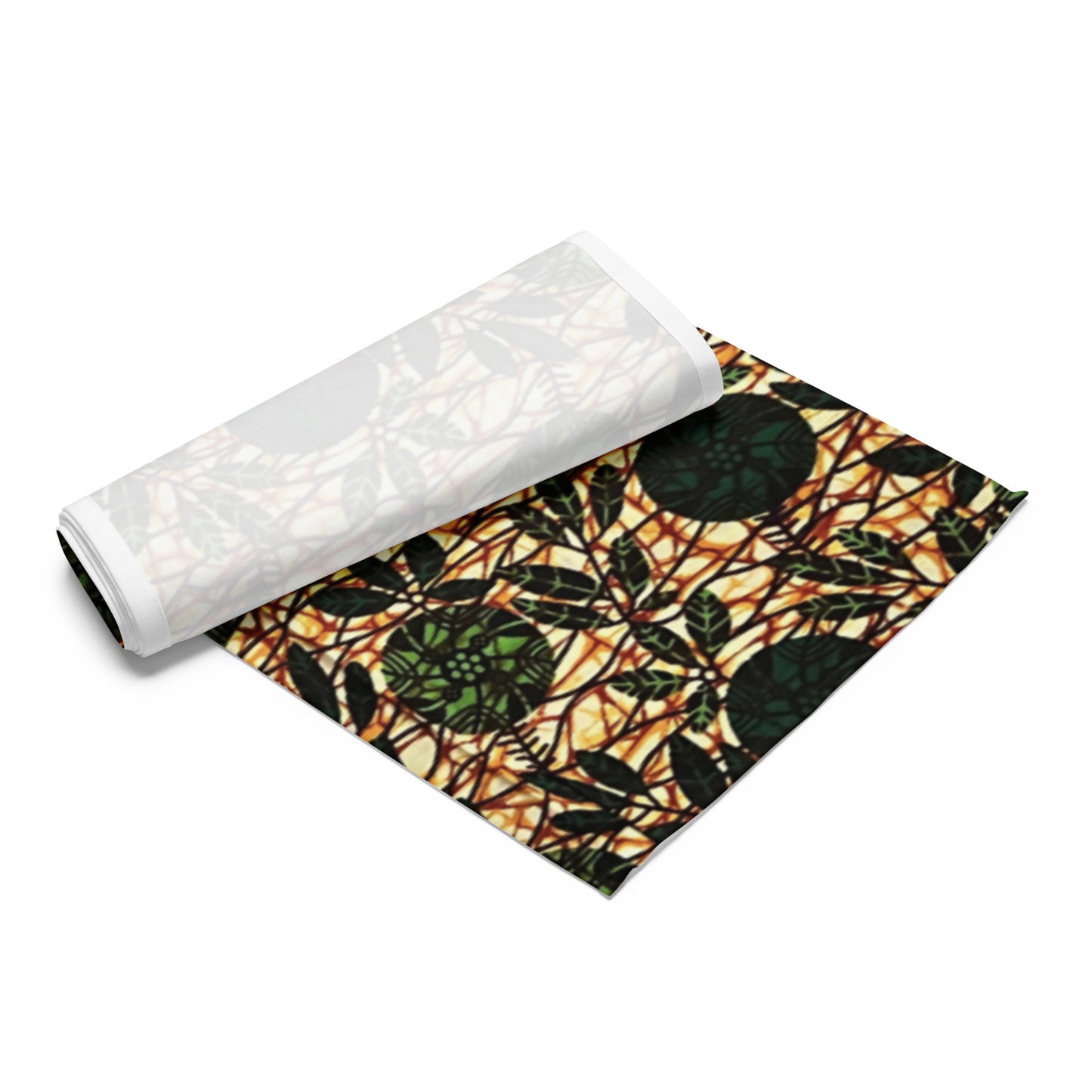 Green Leaf Table Runner