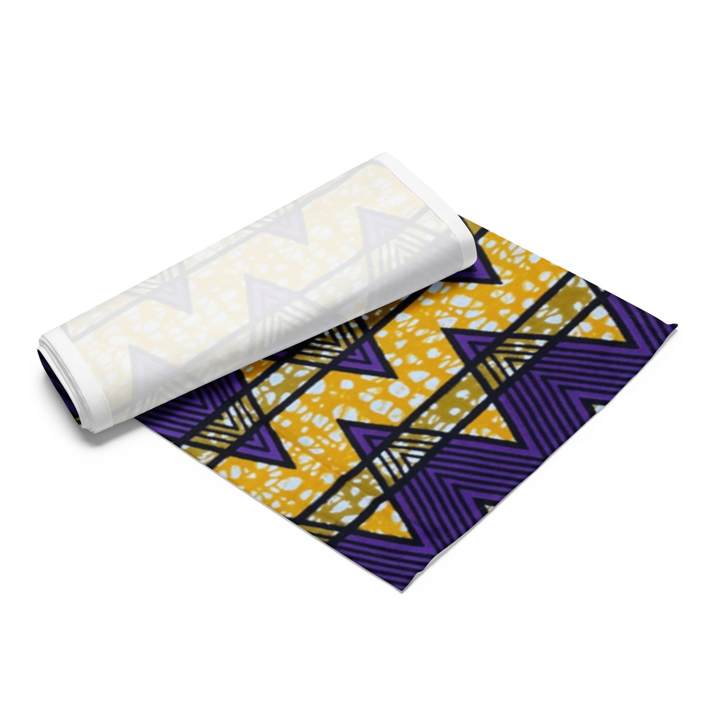 Purple Kente Table Runner