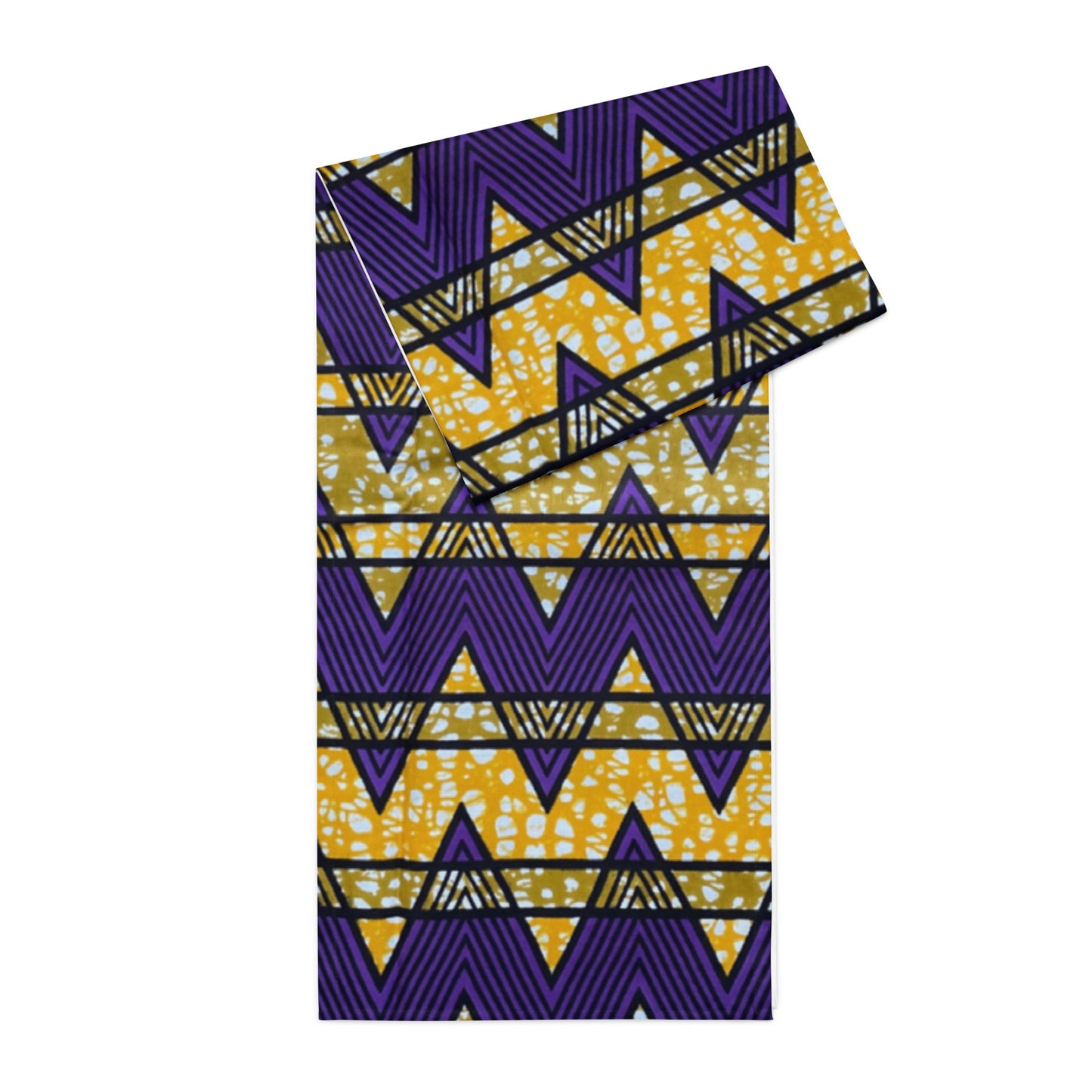 Purple Kente Table Runner