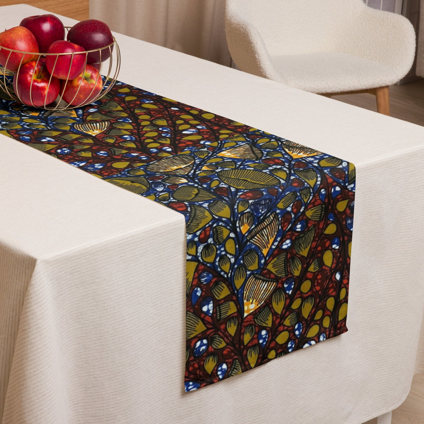 Leafy Abtract Table Runner