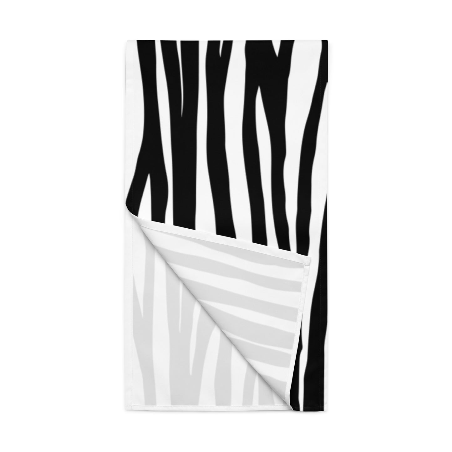 Zebra Print Table Runner