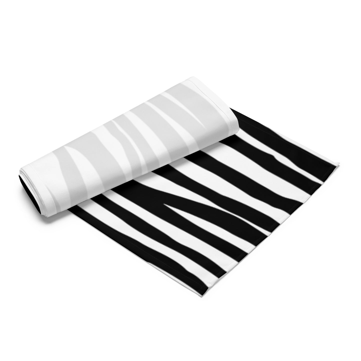 Zebra Print Table Runner