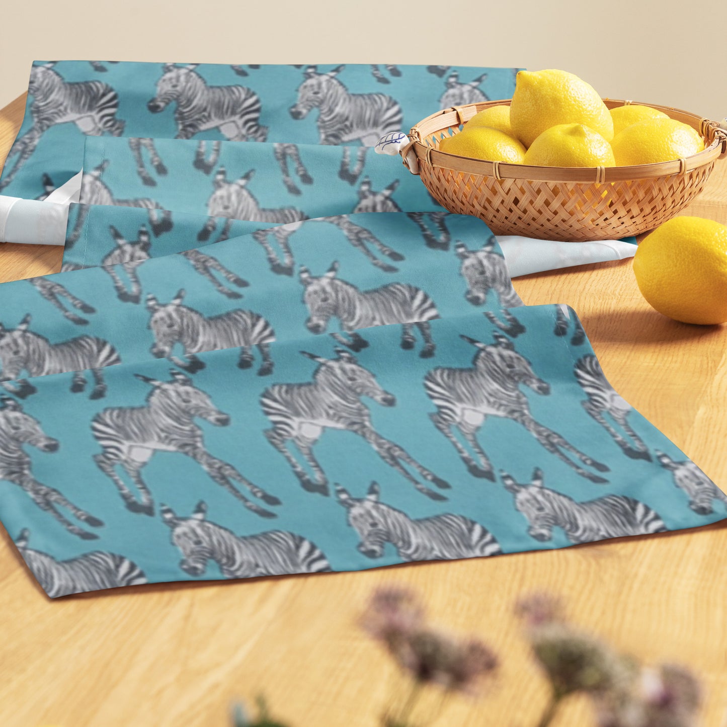 Zebra Table Runner