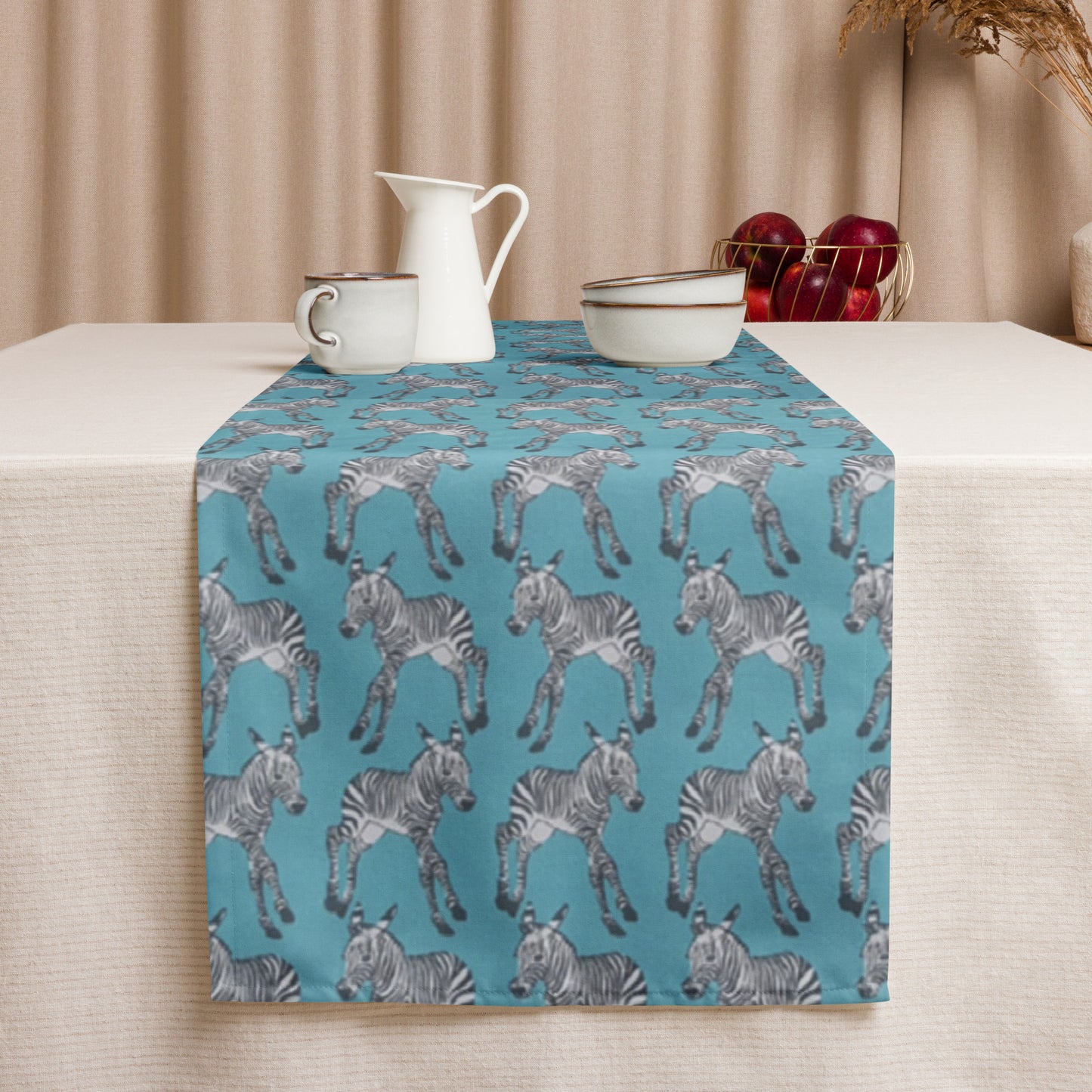 Zebra Table Runner