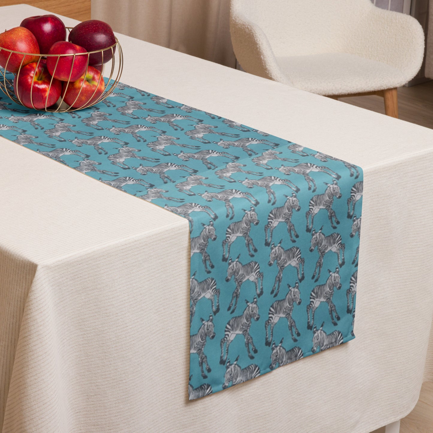 Zebra Table Runner