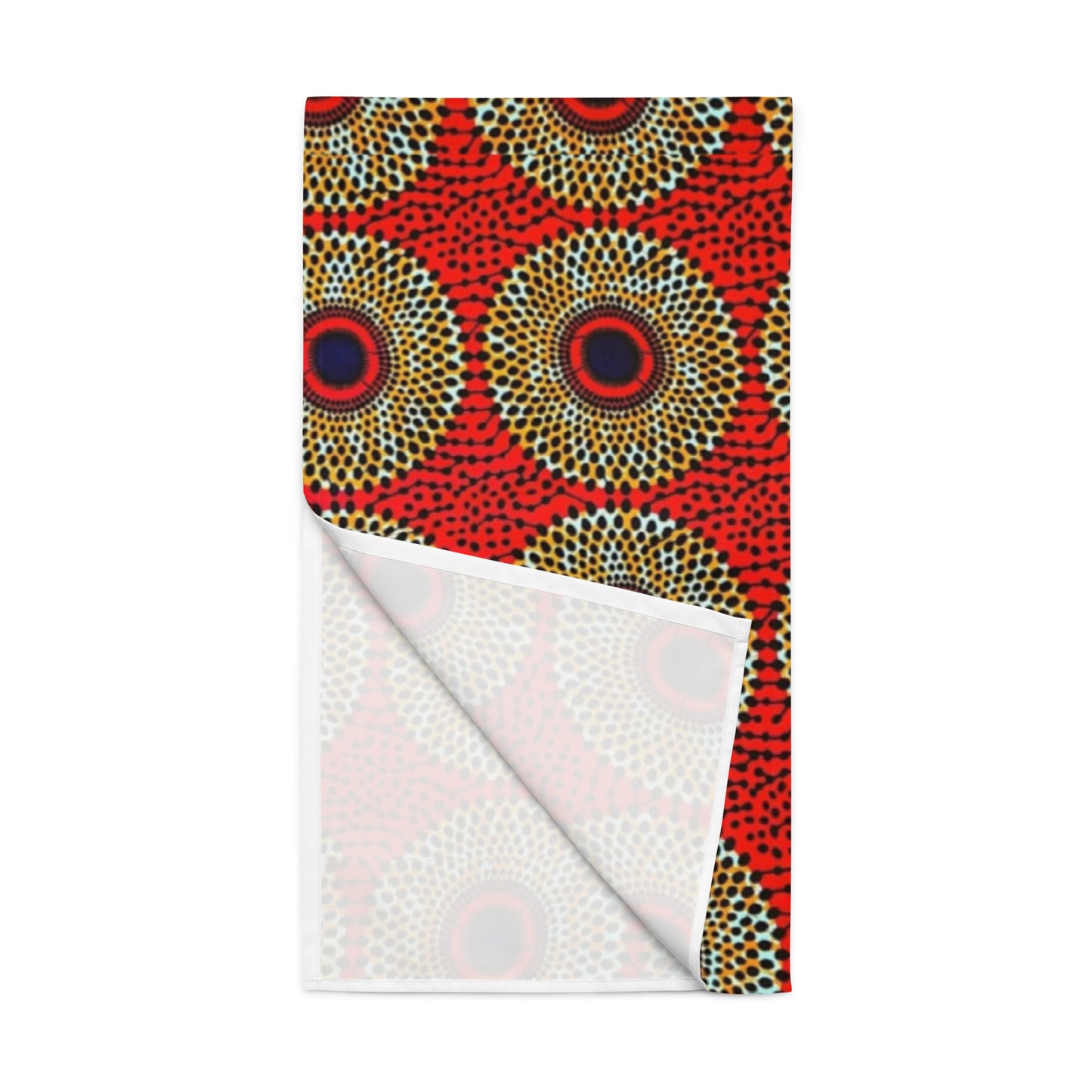 Orange Abstract Table Runner