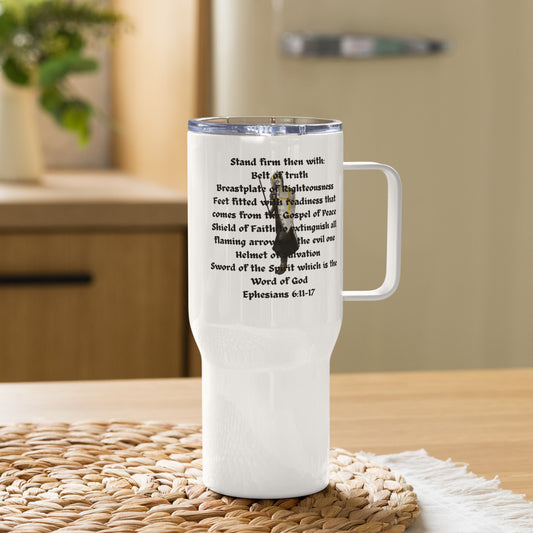 Ephesians 6v11-17 Travel Mug with a handle Funke