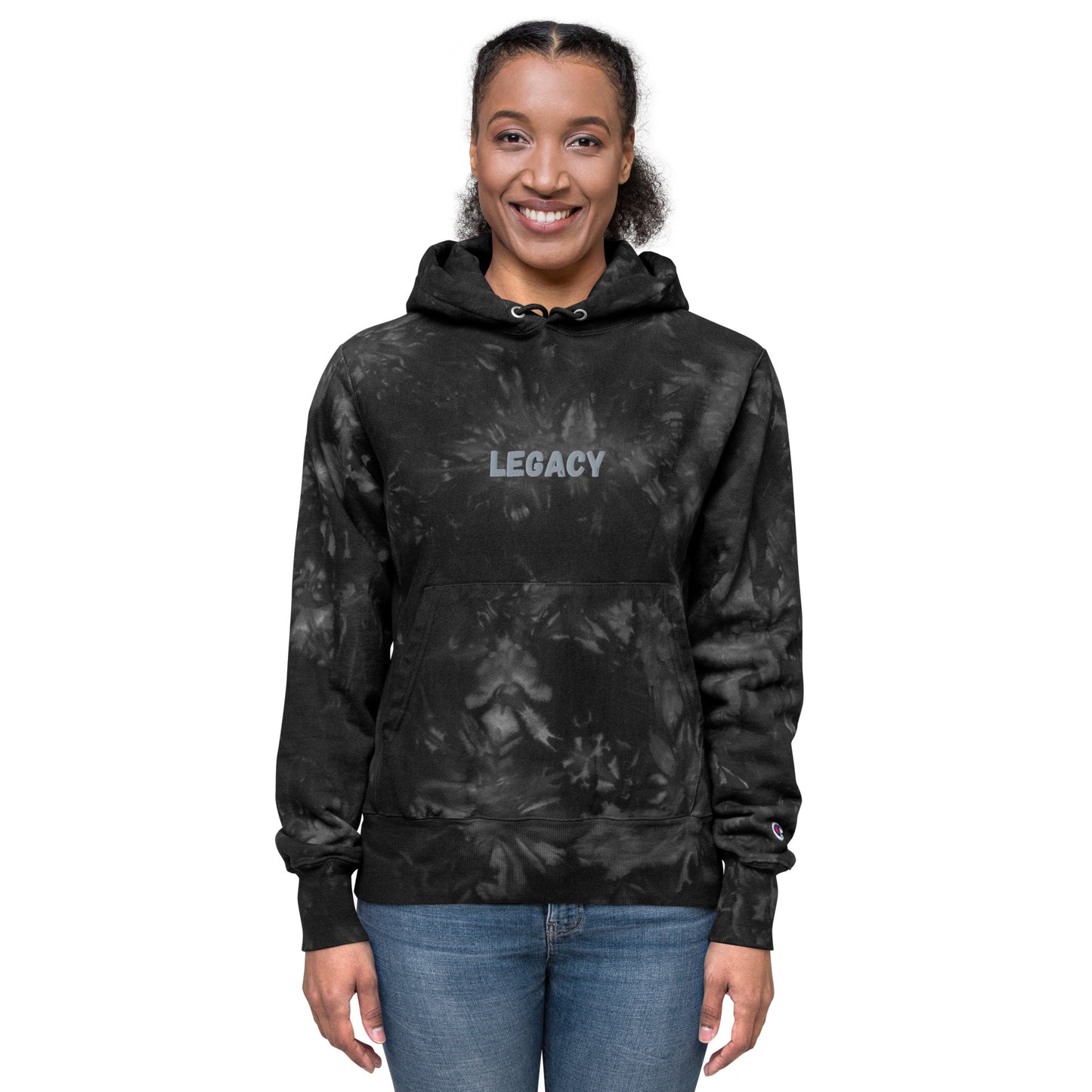 Legacy Unisex Champion tie-dye hoodie