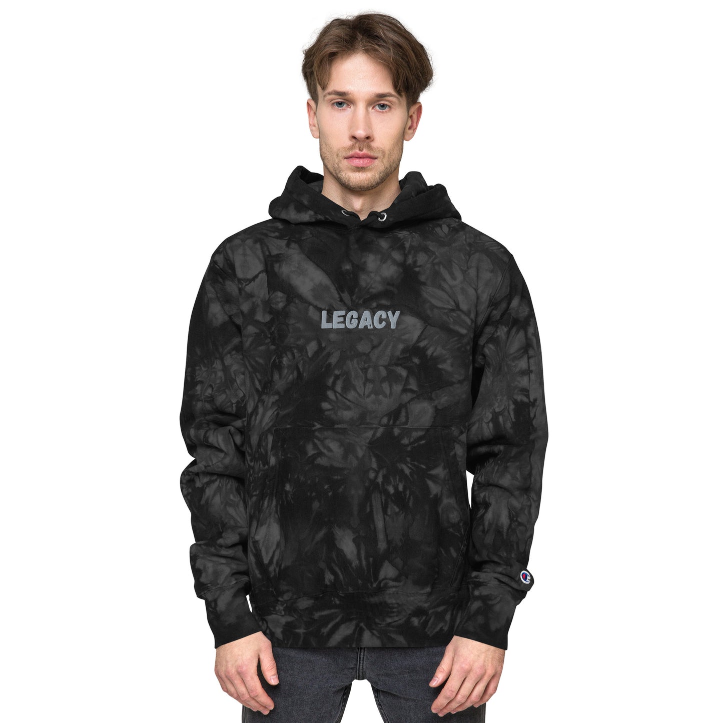 Legacy Unisex Champion tie-dye hoodie