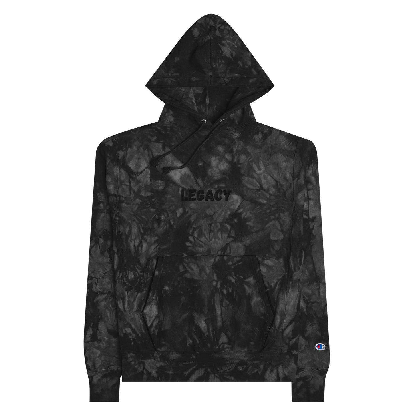 Legacy B Unisex Champion tie-dye hoodie