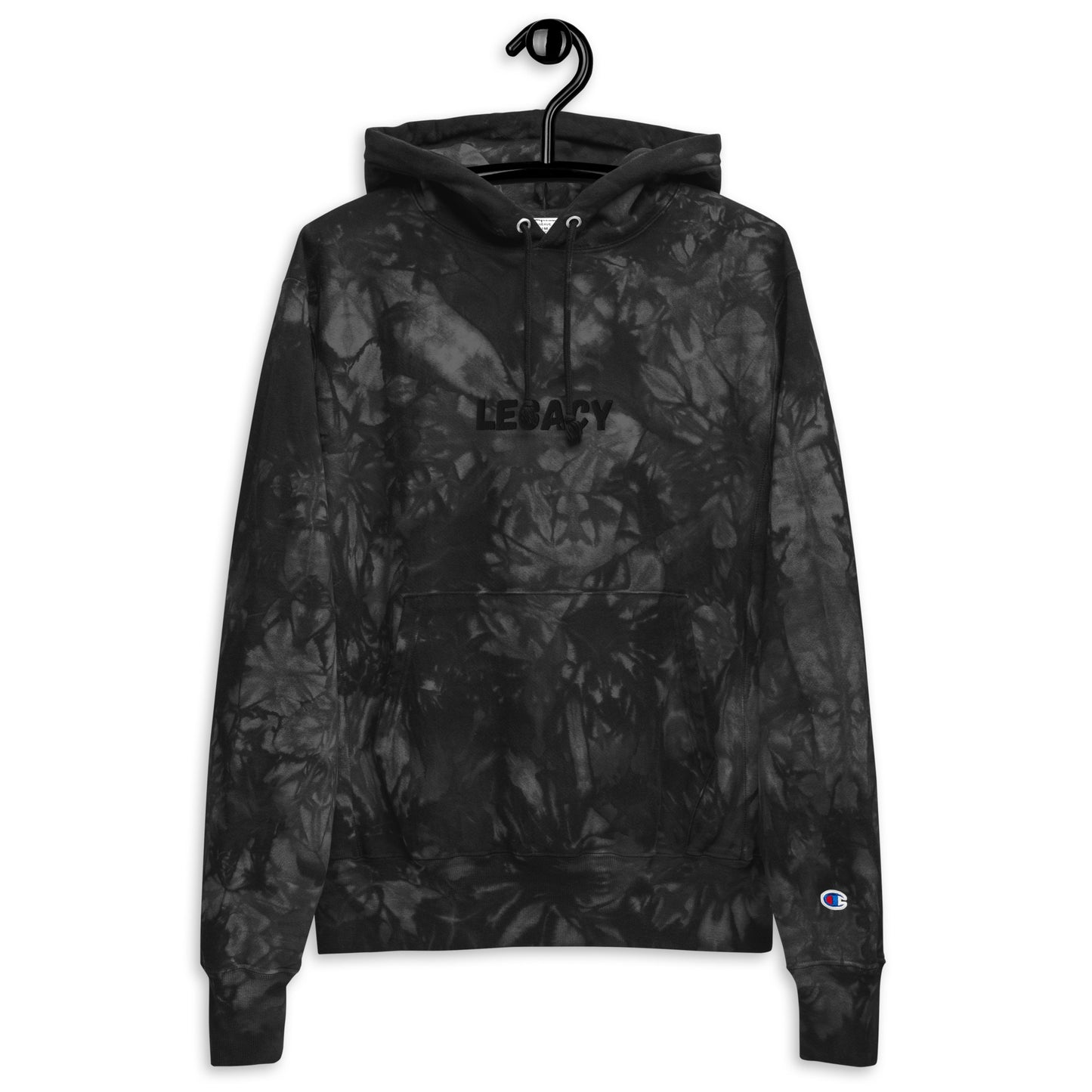 Legacy B Unisex Champion tie-dye hoodie