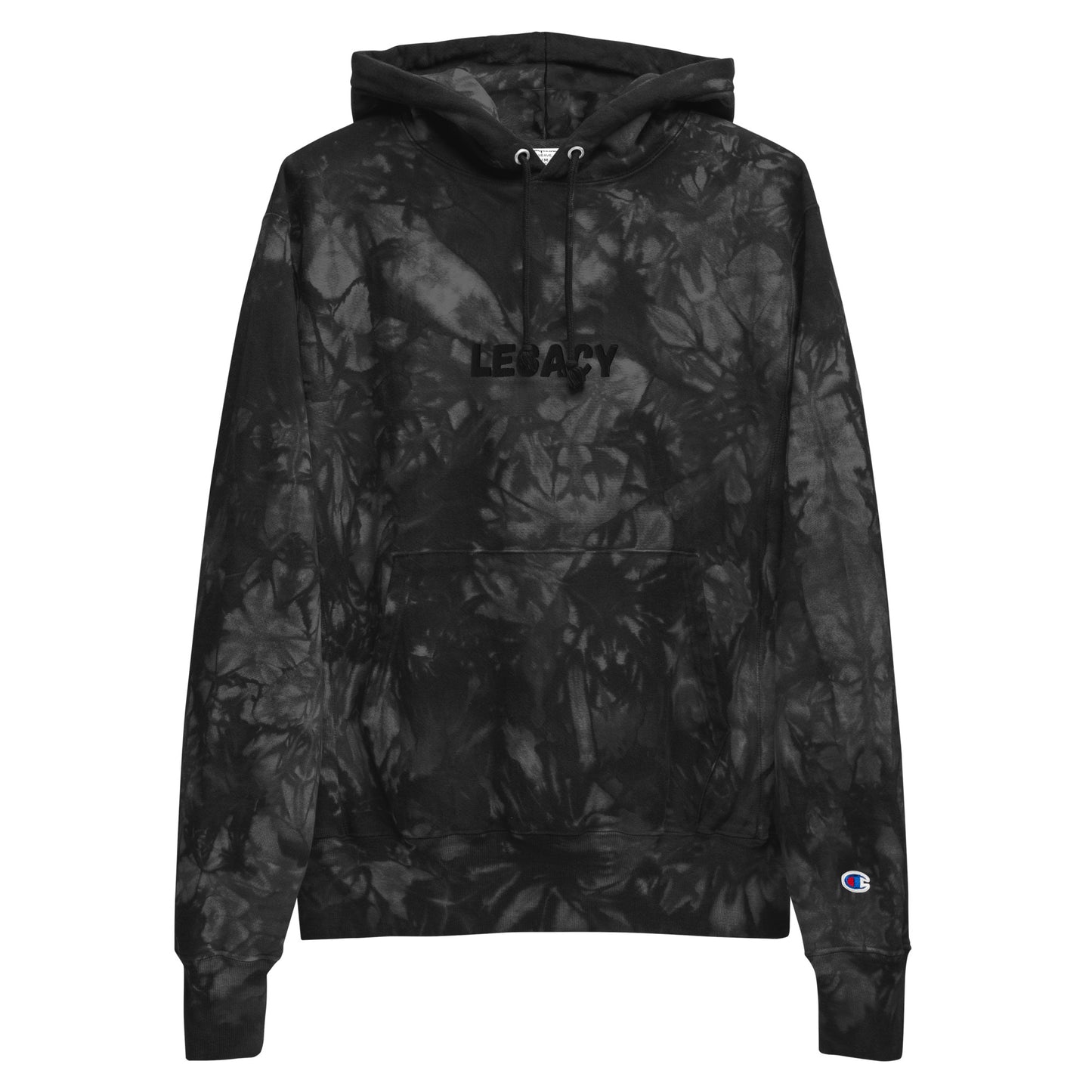 Legacy B Unisex Champion tie-dye hoodie