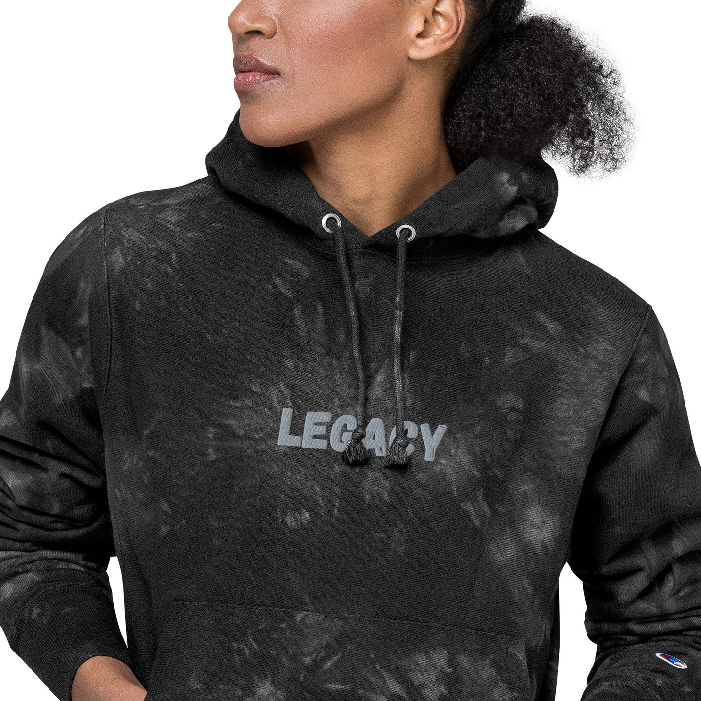 Legacy Unisex Champion tie-dye hoodie