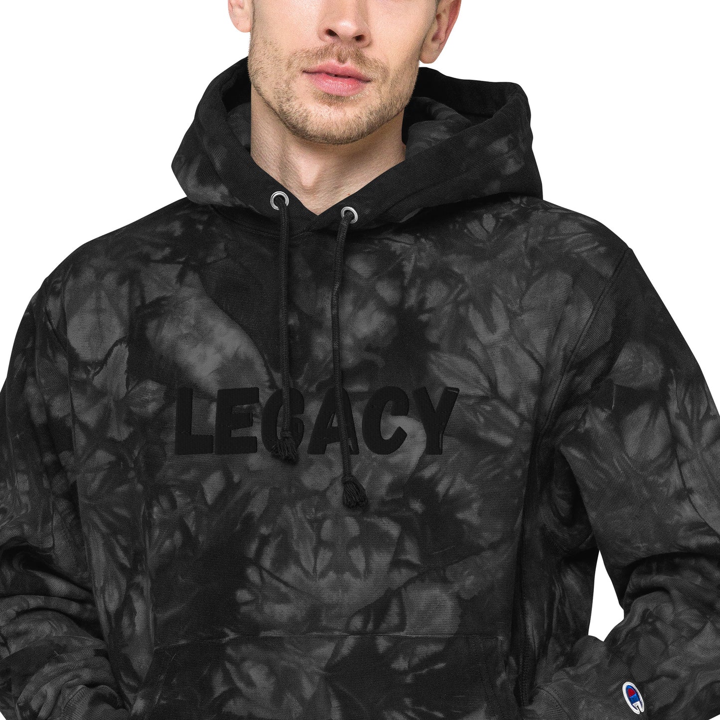 Legacy 1B Unisex Champion tie-dye hoodie