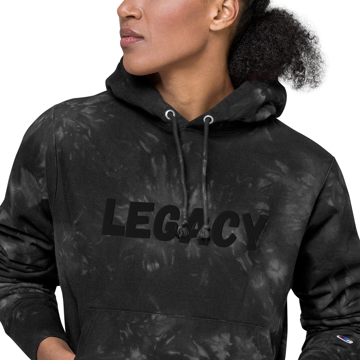 Legacy 1B Unisex Champion tie-dye hoodie