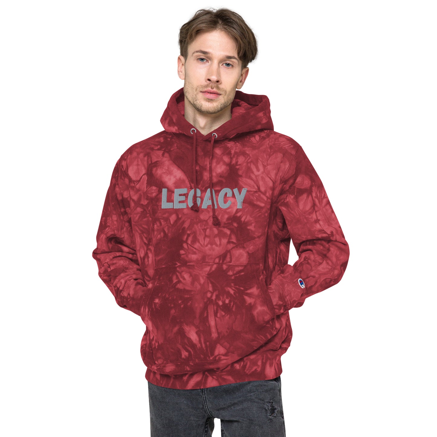 Legacy 1G Unisex Champion tie-dye hoodie