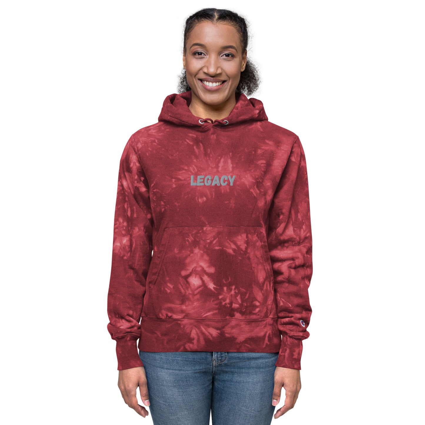 Legacy Unisex Champion tie-dye hoodie