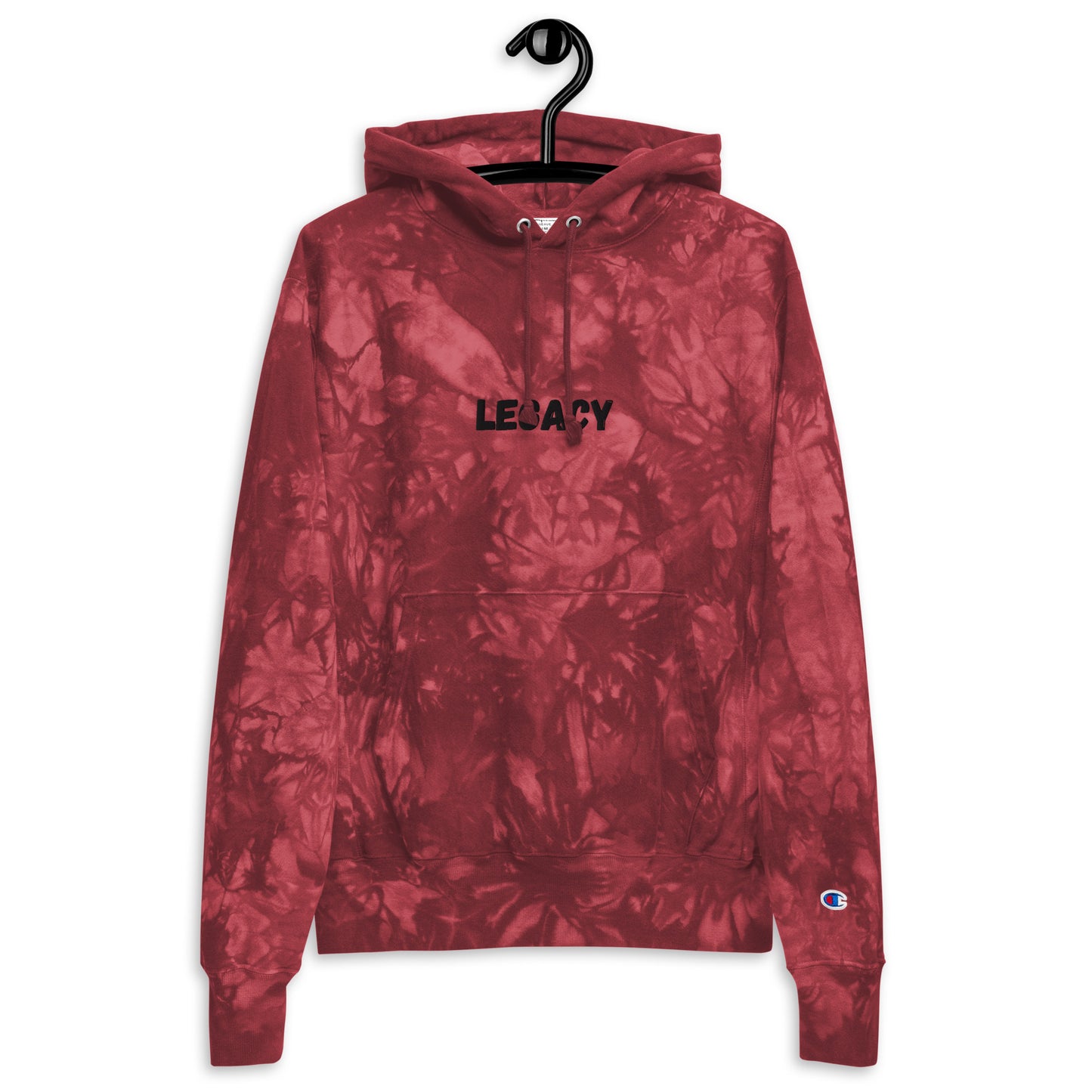 Legacy B Unisex Champion tie-dye hoodie