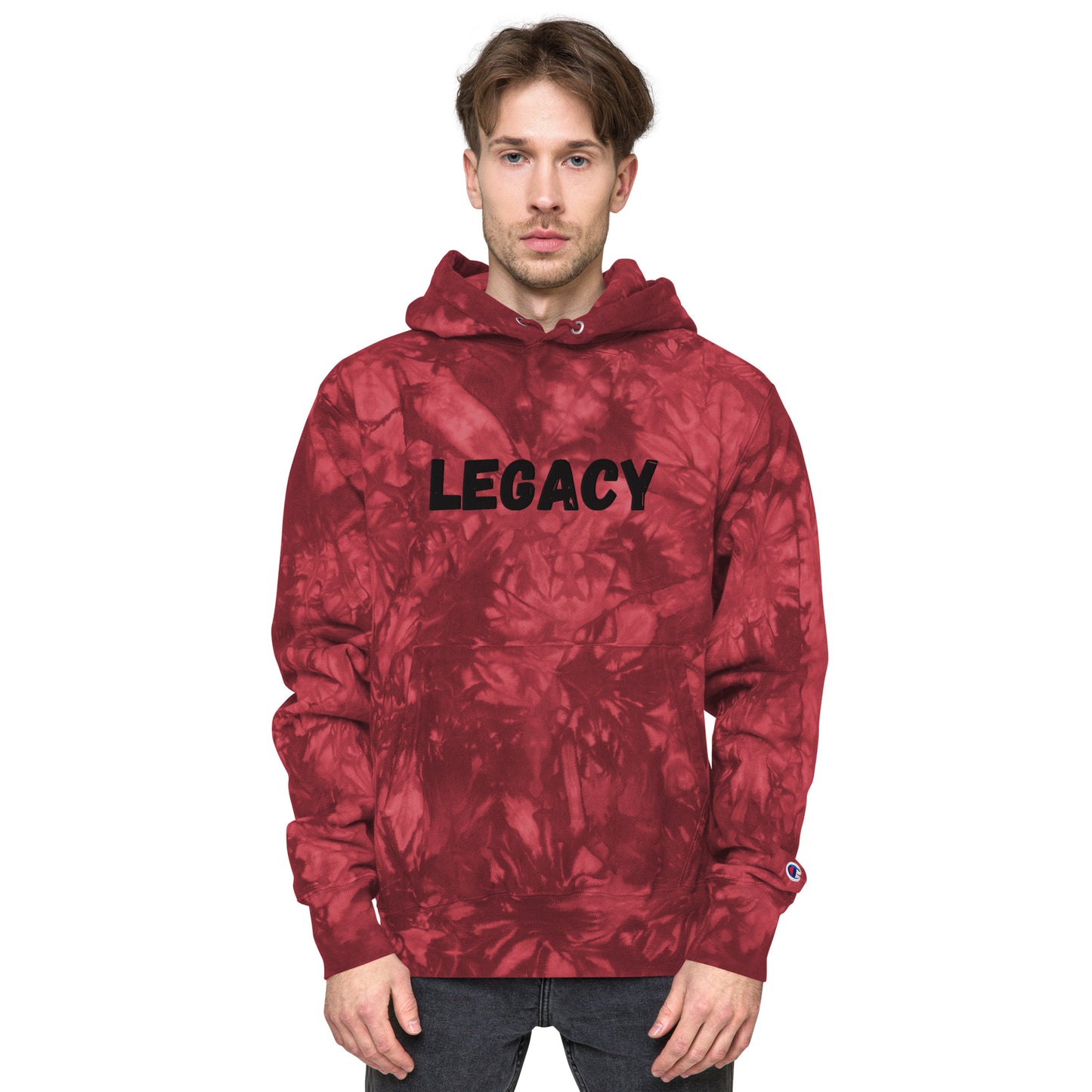 Legacy 1B Unisex Champion tie-dye hoodie