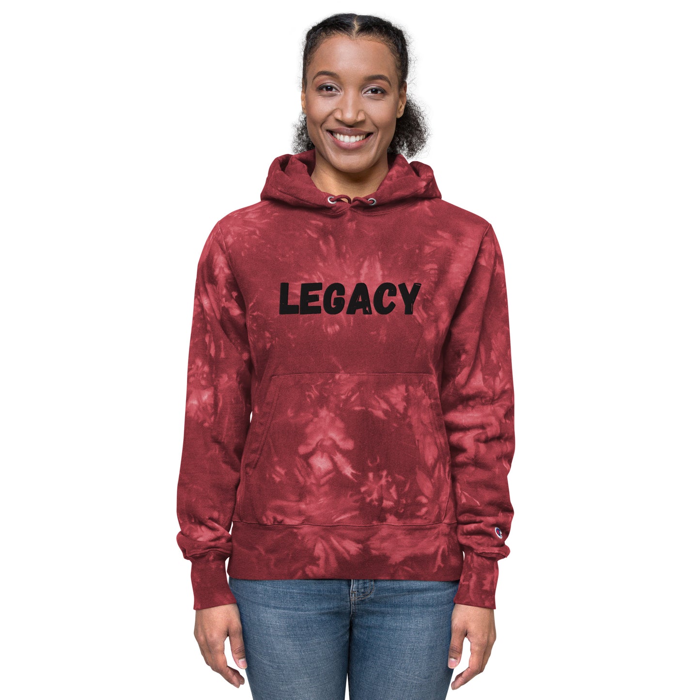 Legacy 1B Unisex Champion tie-dye hoodie