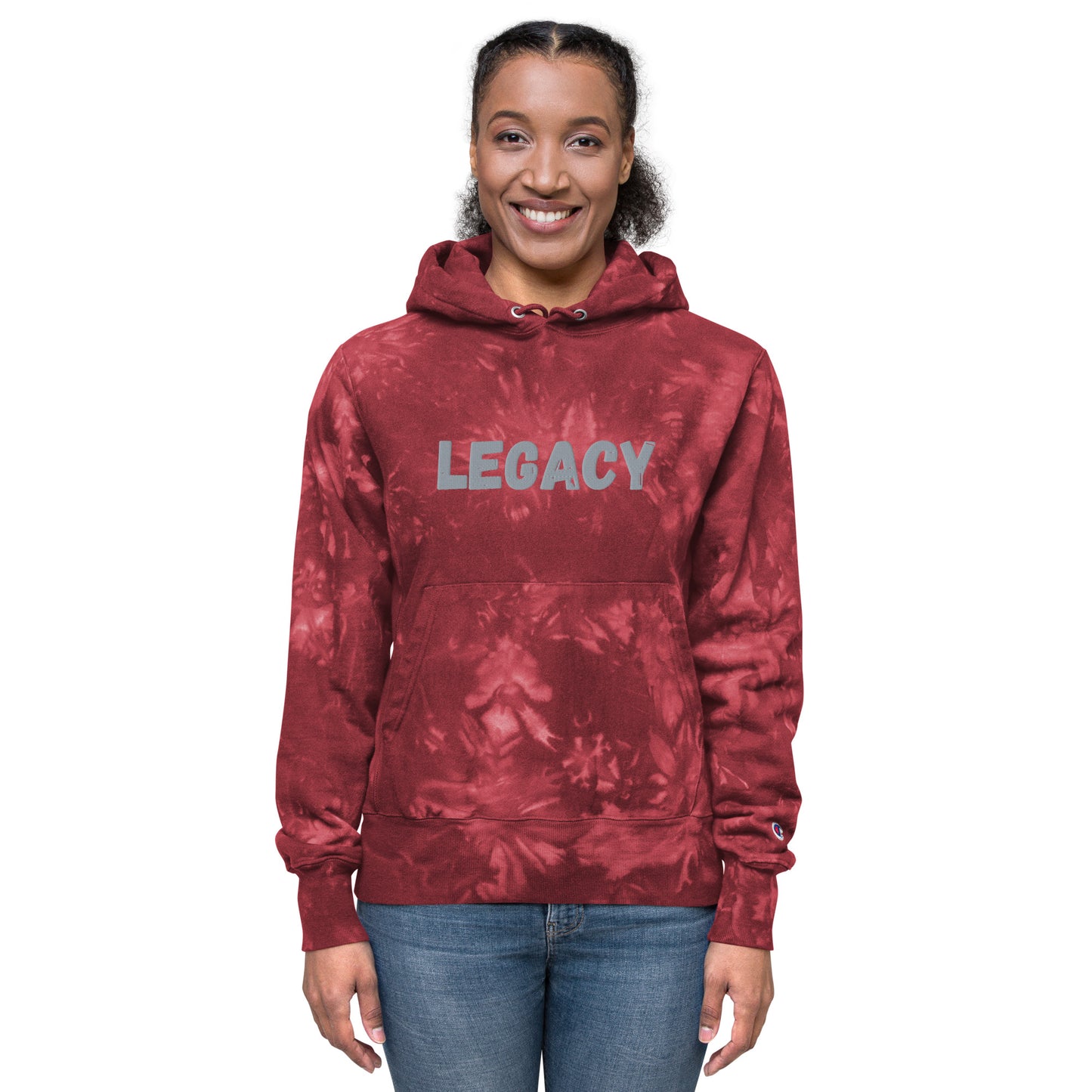 Legacy 1G Unisex Champion tie-dye hoodie