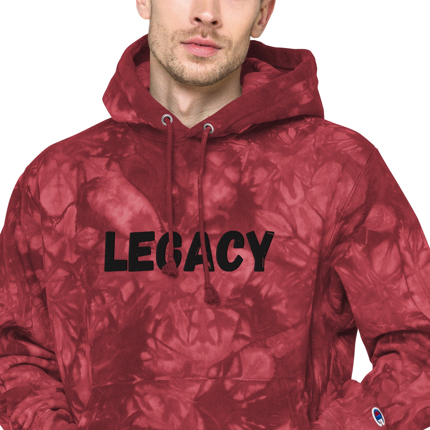 Legacy 1B Unisex Champion tie-dye hoodie