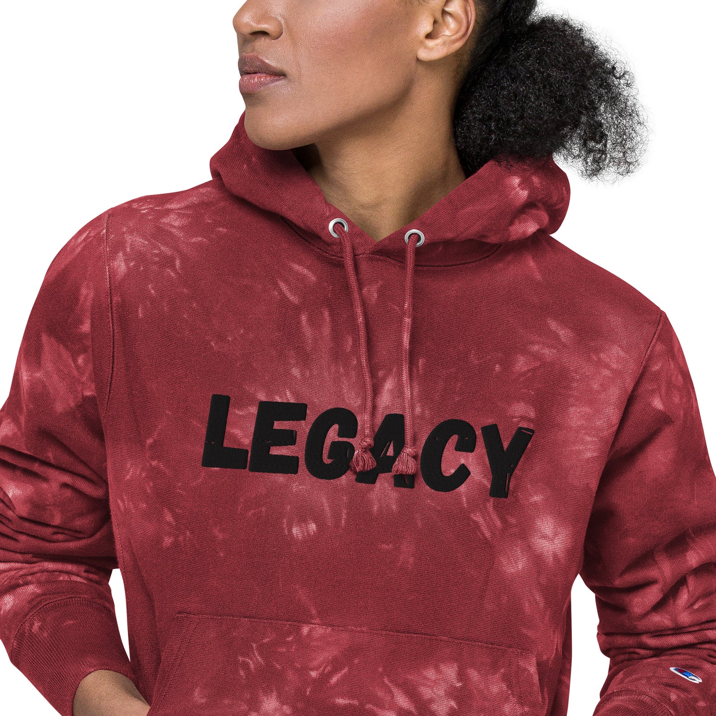 Legacy 1B Unisex Champion tie-dye hoodie