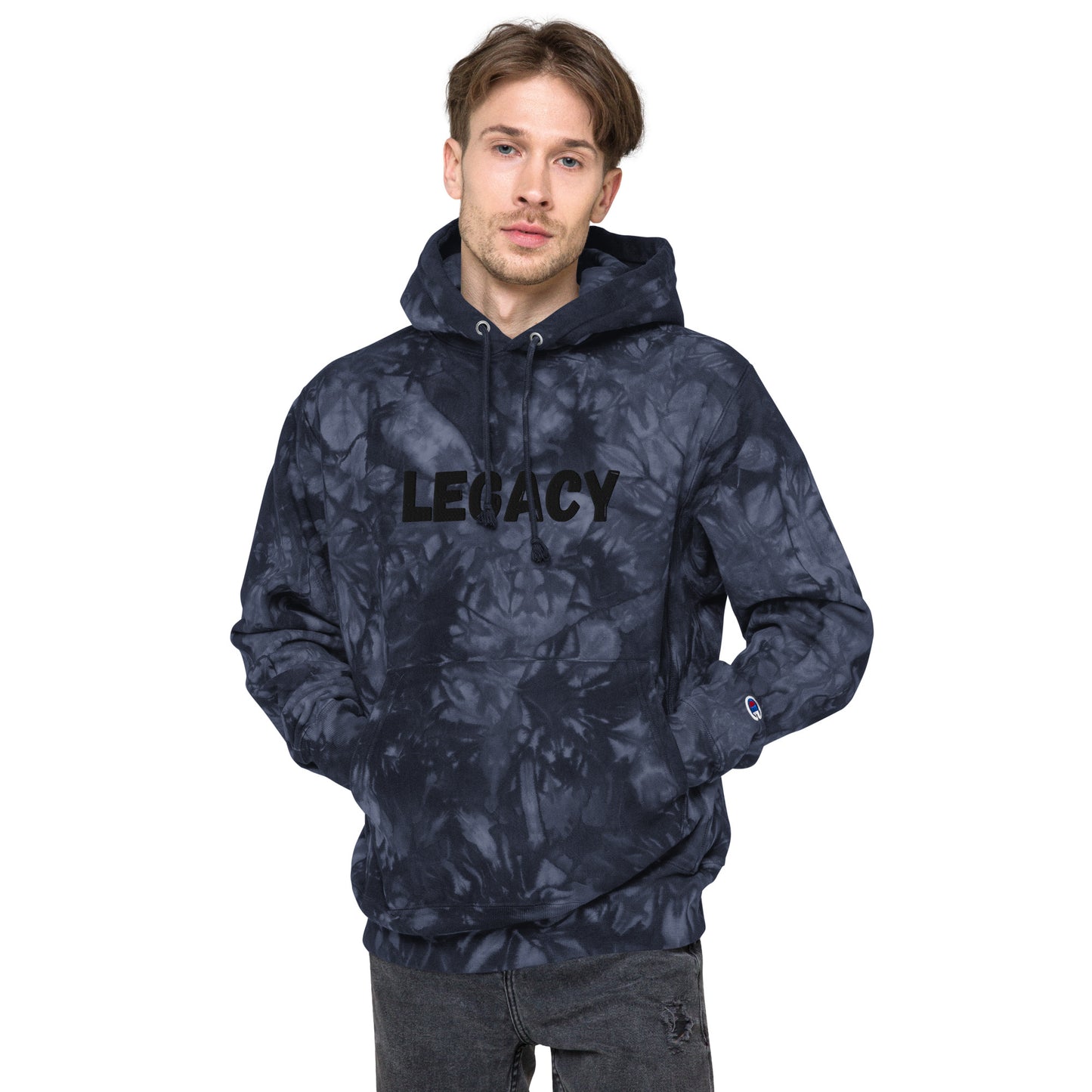 Legacy 1B Unisex Champion tie-dye hoodie