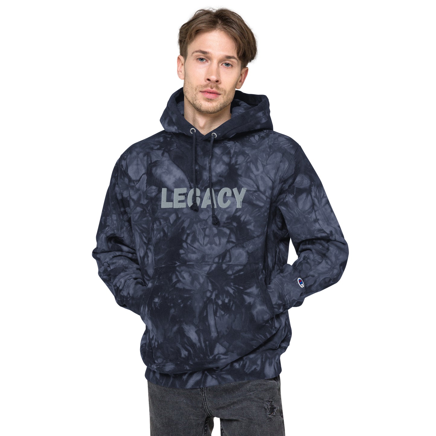 Legacy 1G Unisex Champion tie-dye hoodie