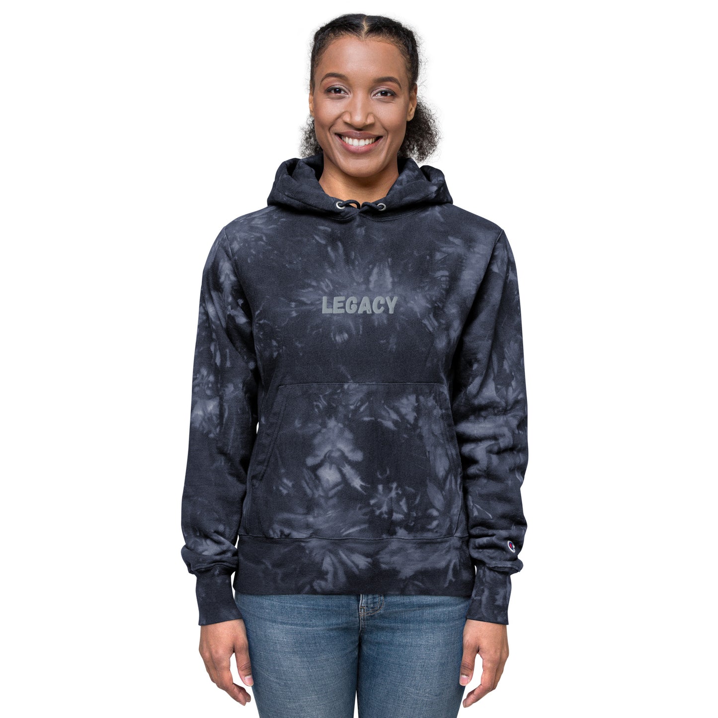 Legacy Unisex Champion tie-dye hoodie