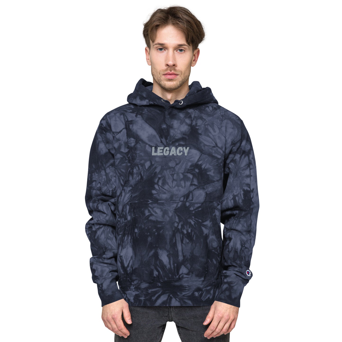 Legacy Unisex Champion tie-dye hoodie