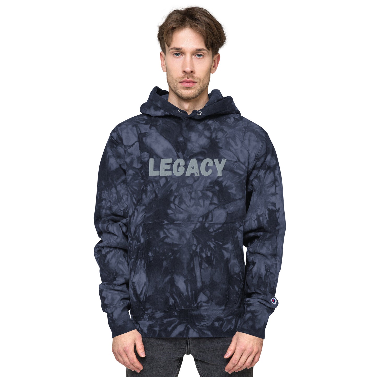 Legacy 1G Unisex Champion tie-dye hoodie