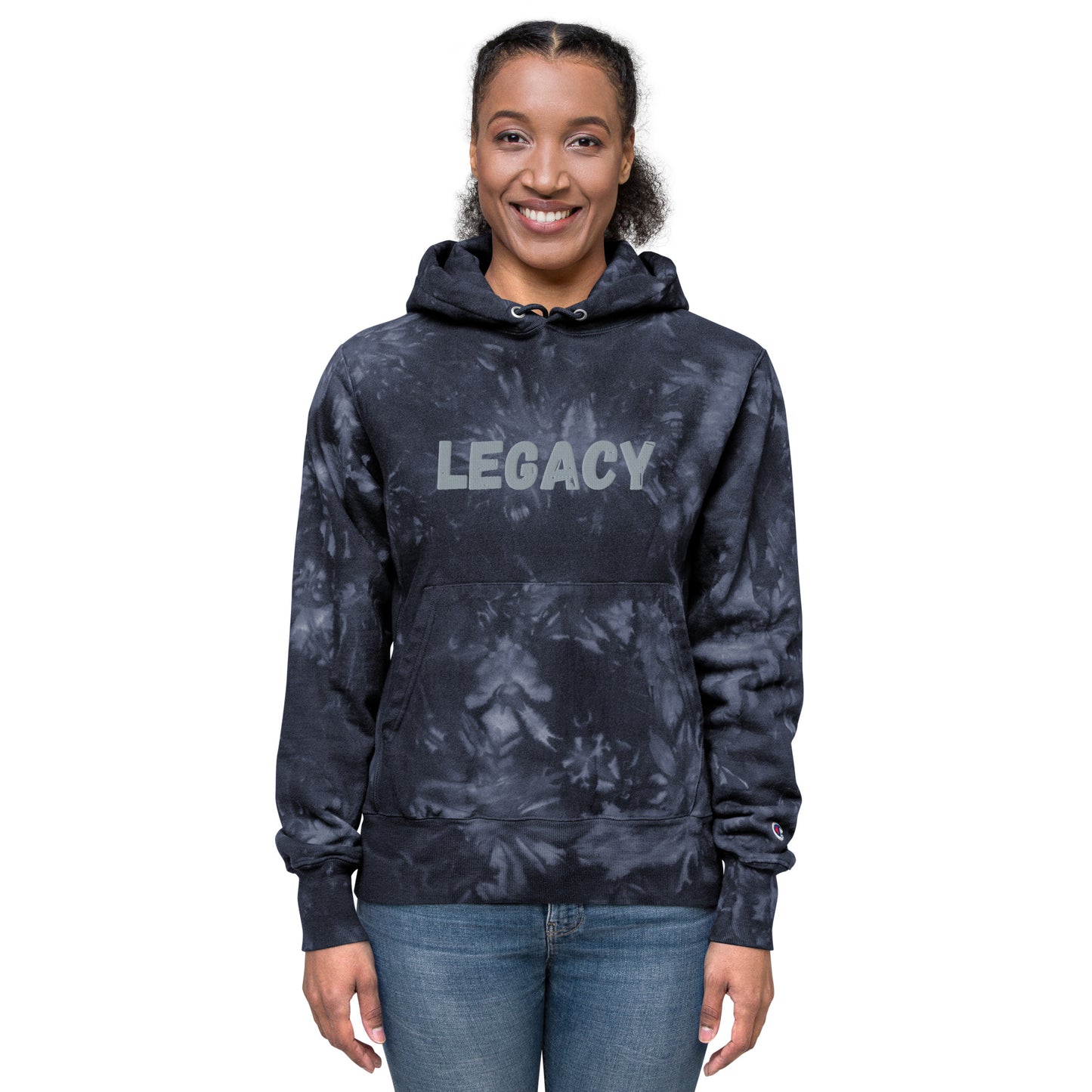 Legacy 1G Unisex Champion tie-dye hoodie