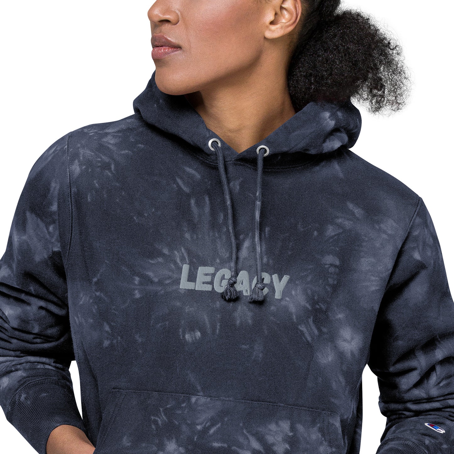 Legacy Unisex Champion tie-dye hoodie